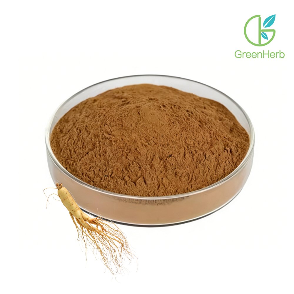 Ginseng Powder close-up texture detail