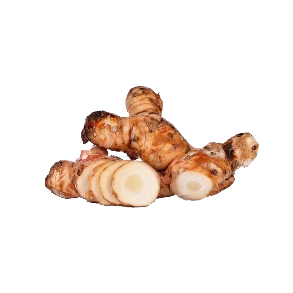 Helianthus tuberosus Jerusalem Artichoke powder macro photography